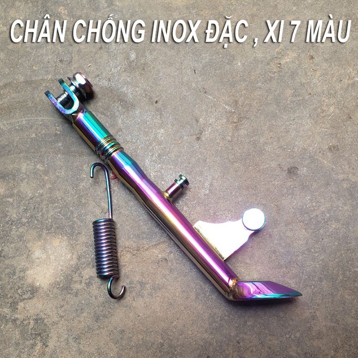 CHÂN CHỐNG ĐẶC XE DREAM , WAVE, AIRBLADE , HONDA 67 , XI 7 MÀU TITAN