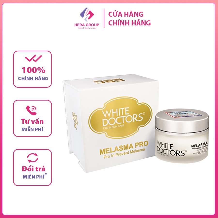 Kem Nám Thể Nặng White Doctors - White Doctors Melasma Pro - Kem Làm Sạch Nám Thể Nặng Chuyên Sâu White Doctors