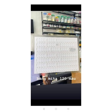 Bảng mẫu 120 màu