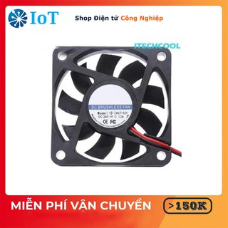 Quạt Tản Nhiệt 12v DC 60x60x15 mm siêu bền