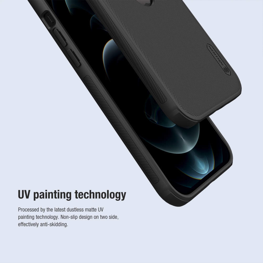 Ốp điện thoại Nillkin tpu + pc siêu mỏng mặt nhám chống sốc/ dấu vân tay thích hợp cho iPhone 13 Pro Max/ 13 Pro/ 13