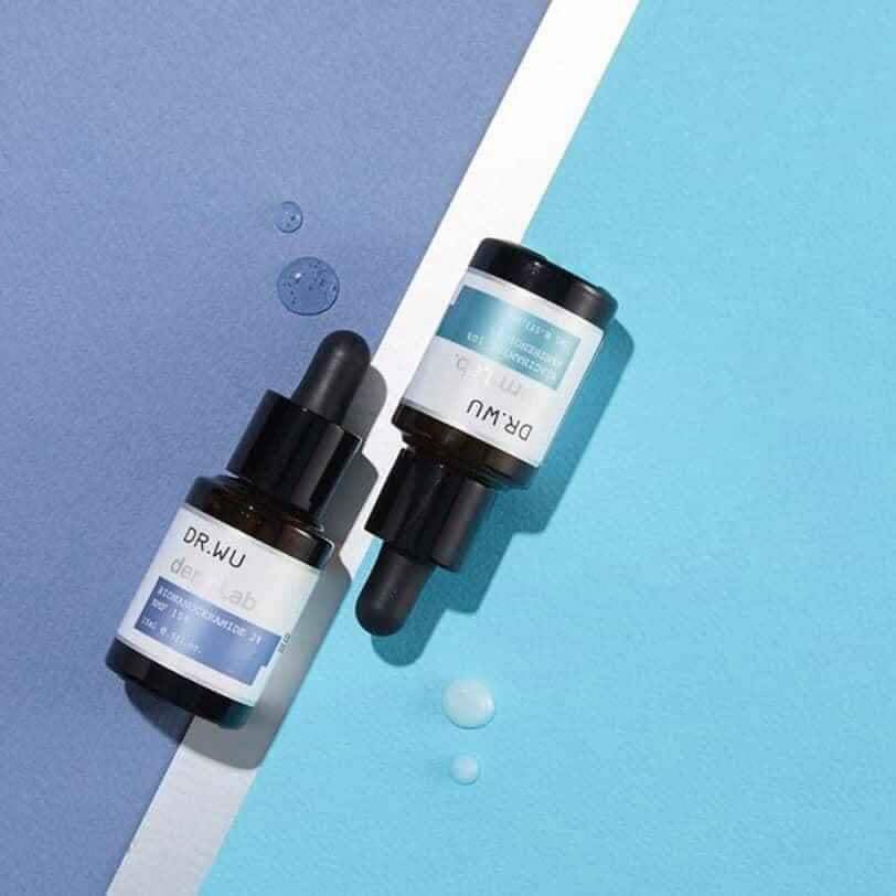 Serum Dr.wu Dermlab xanh lá, xanh dương cấp nước và phục hồi da 15ml (giá gom sale)