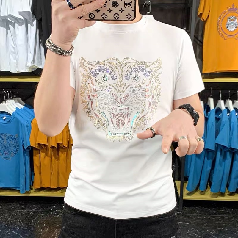 ÁO THUN NAM IN HÌNH HỔ