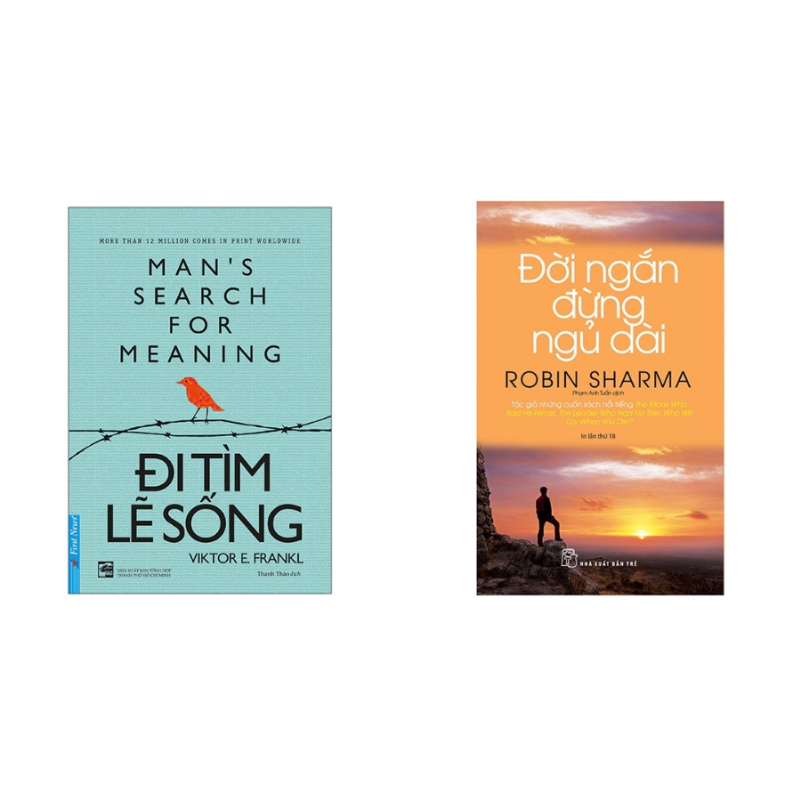 Sách - Combo Đi Tìm Lẽ Sống + Đời Ngắn Đừng Ngủ Dài