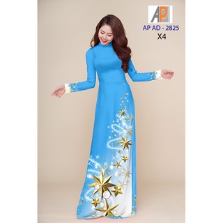 Vải áo dài in ngôi sao