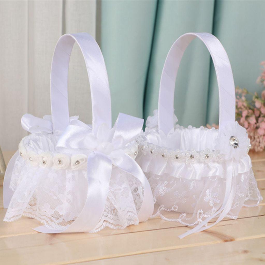 Giỏ Hoa Trang Trí Tiệc Cưới Lãng Mạn
