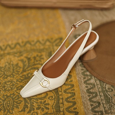 Giày Cao Gót Mũi Nhọn Thời Trang 2021 Cho Nữ