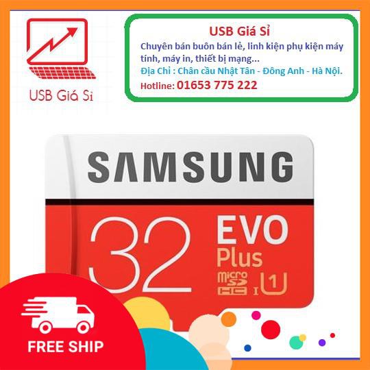 THẺ NHỚ SAMSUNG MICROSDXC EVO PLUS 2017 100MB/S 32GB