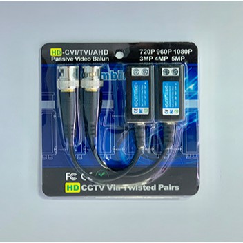 Video Balun UTP 5MP hỗ camera AHD/CVI/TVI khoảng cách lên tới 600m