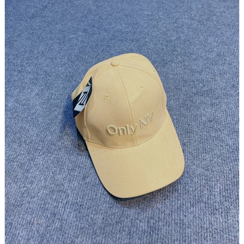 Nón kết Nhung cao cấp thêu chữ OnlyNY 400 phong cách Ulzzang form unisex nam nữ