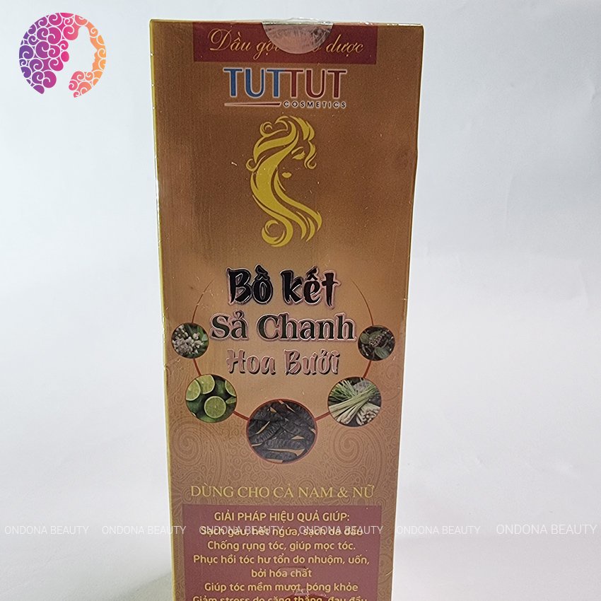 [100% THIÊN NHIÊN] DẦU GỘI THẢO DƯỢC sạch gàu, phục hồi tóc hư tổn, giảm rụng tóc - tóc bạc sớm Tut Tut _ ONDONA BEAUTY