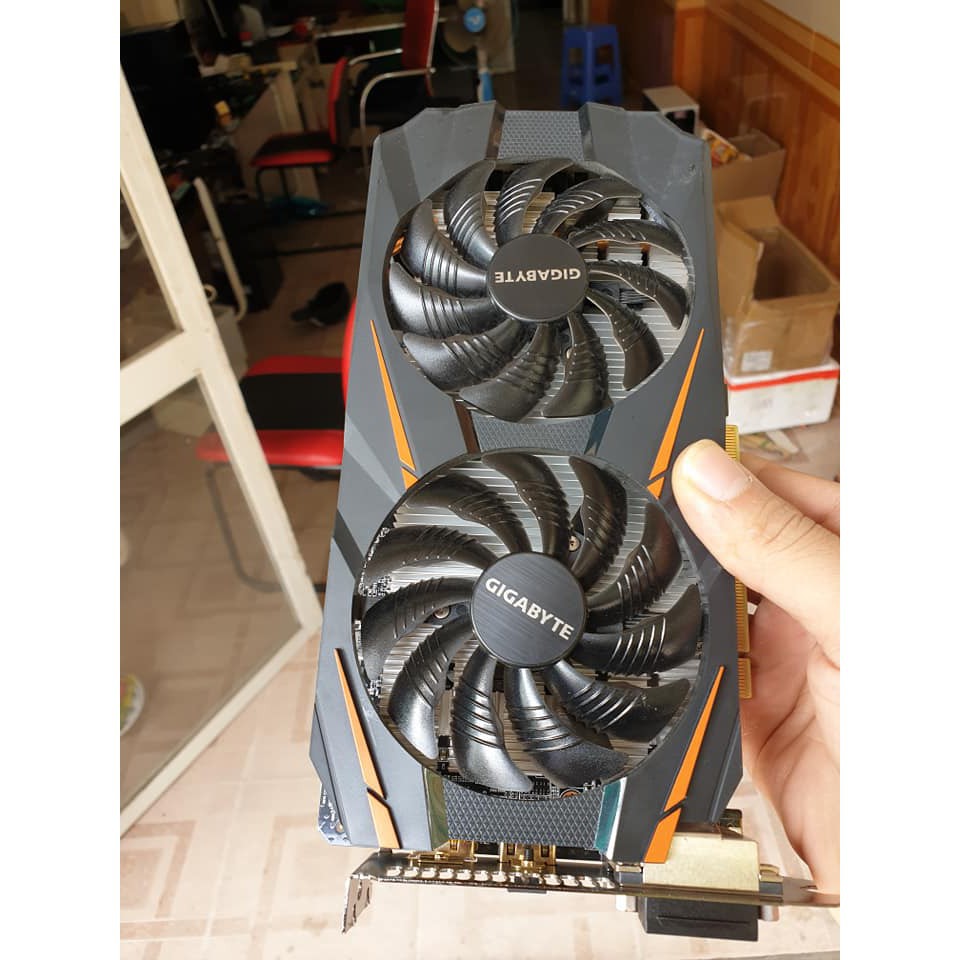 [Mã ELCLXU8 hoàn 5% xu đơn 500k]Card màn hình Giga GTX 1060 3G