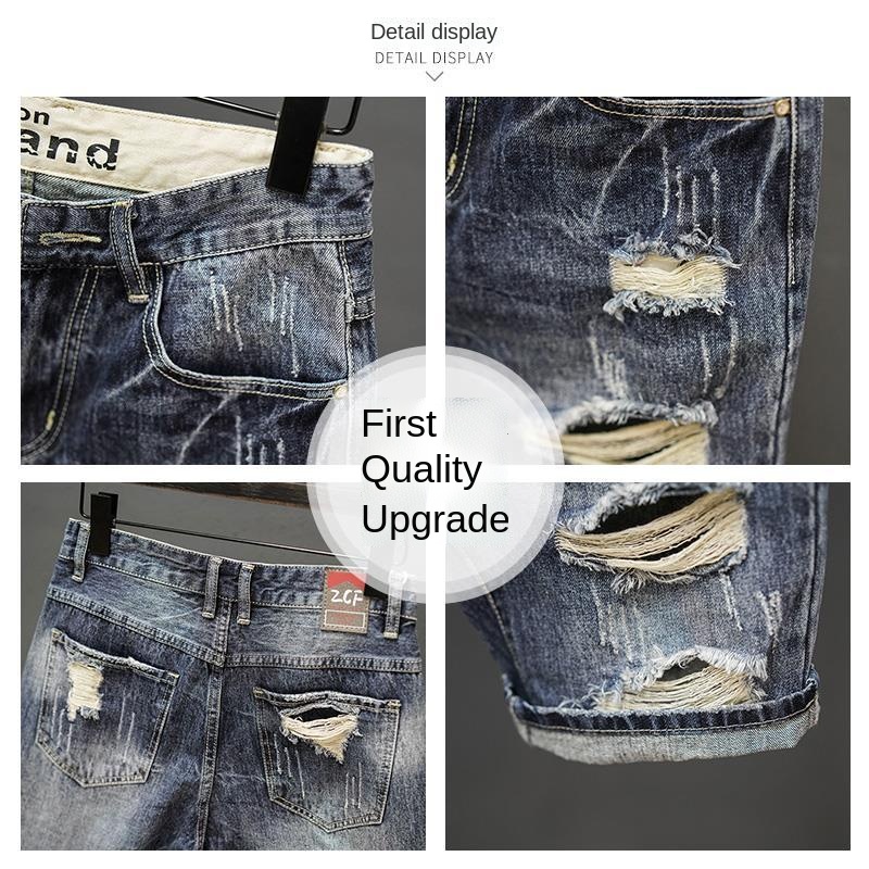 Quần jeans lửng sành điệu dành cho nam