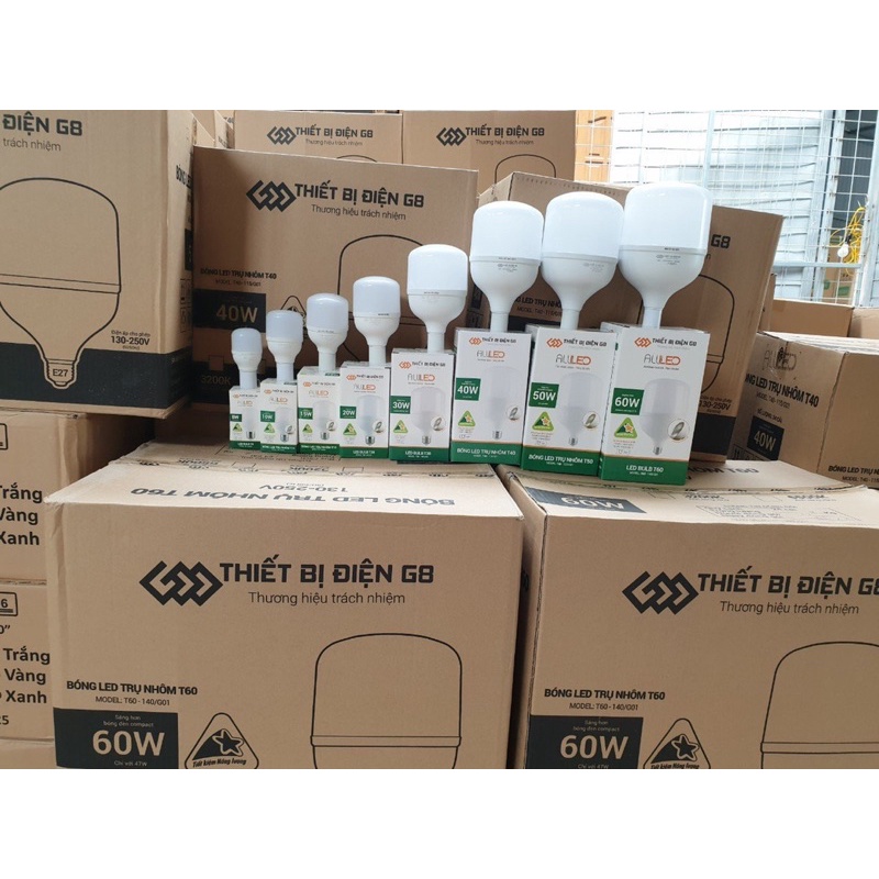 Bóng đèn G8 led 5w,10w,15w,20w,30w,40w,50w,60w - siêu sáng, siêu tiết kiệm điện