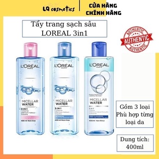 Nước tẩy trang loreal 400ml