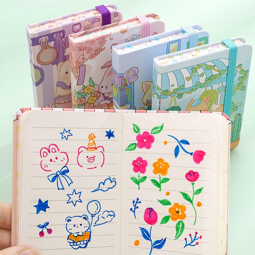 Sổ Tay Mini In Hình Thỏ Hoạt Hình Dành Cho Học Sinh