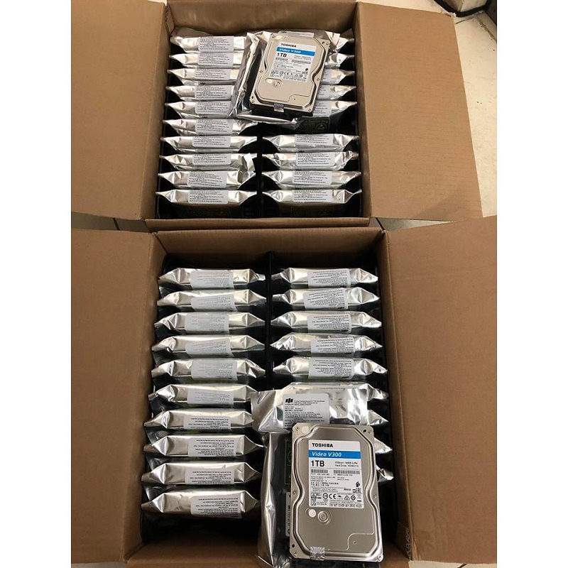 Ổ cứng hdd 4TB, ổ cứng Toshiba V300 Video Stream 2Tb 5700rpm 64Mb, ổ cứng hdd dùng để lắp camera chính hãng