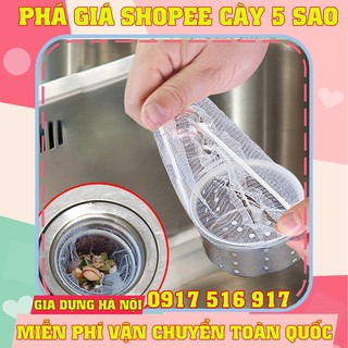 TÚI LỌC RÁC BỒN RỬA BÁT ( SÉT 100 CÁI ) .