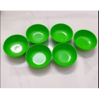 Chén chấm đựng gia vị xanh lá nhựa MELAMINE cao cấp