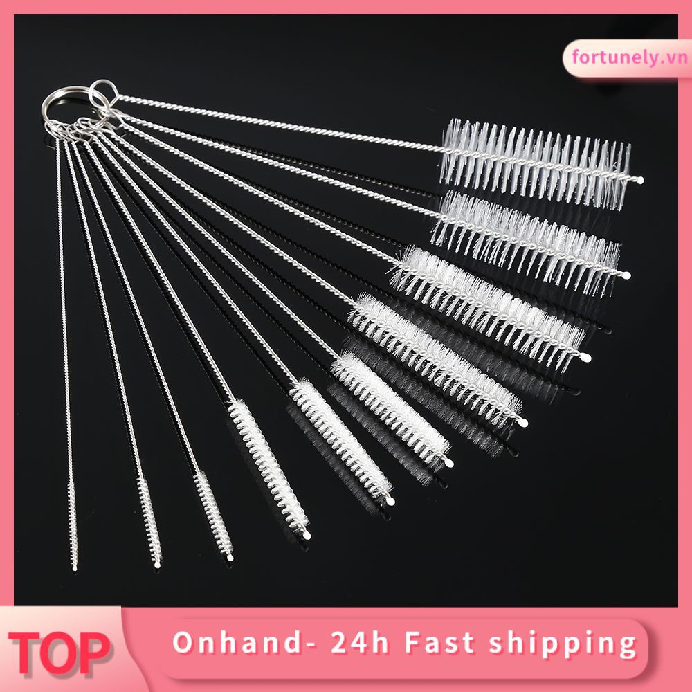 Set 10 cọ rửa chai lọ tiện lợi chất lượng cao