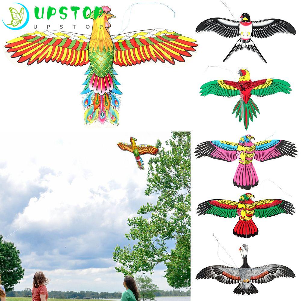 UPSTOP Outdoor Sports Fishing Rod Kite Family Trips Dynamic Kite Kite Flat Eagle Friends Game Best Children Gift Toy Flying Bird