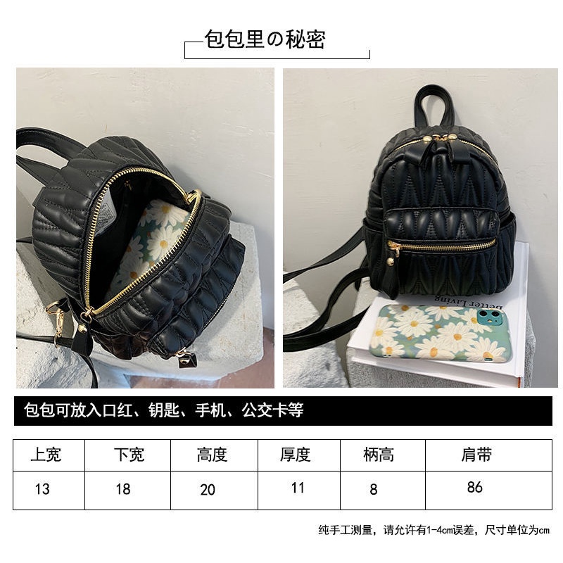 Ba Lô Mini Thời Trang Mùa Hè Phong Cách Hàn Quốc Dành Cho Nữ