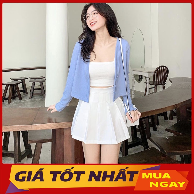 Áo Cardigan Dáng Croptop Hàng Quảng Châu M9876