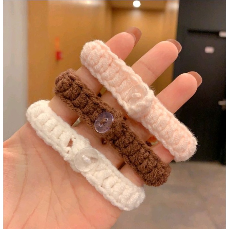 Vòng tay len DIY dễ thương cho bé