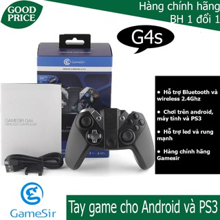 Tay cầm chơi game không dây gamesir g4s pc/android