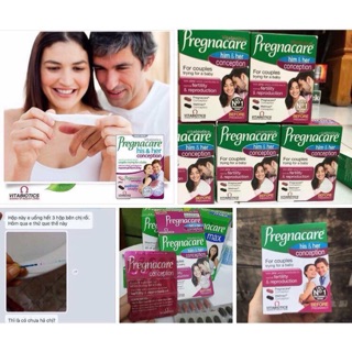 Viên hỗ trợ thụ thai pregnacare him & her