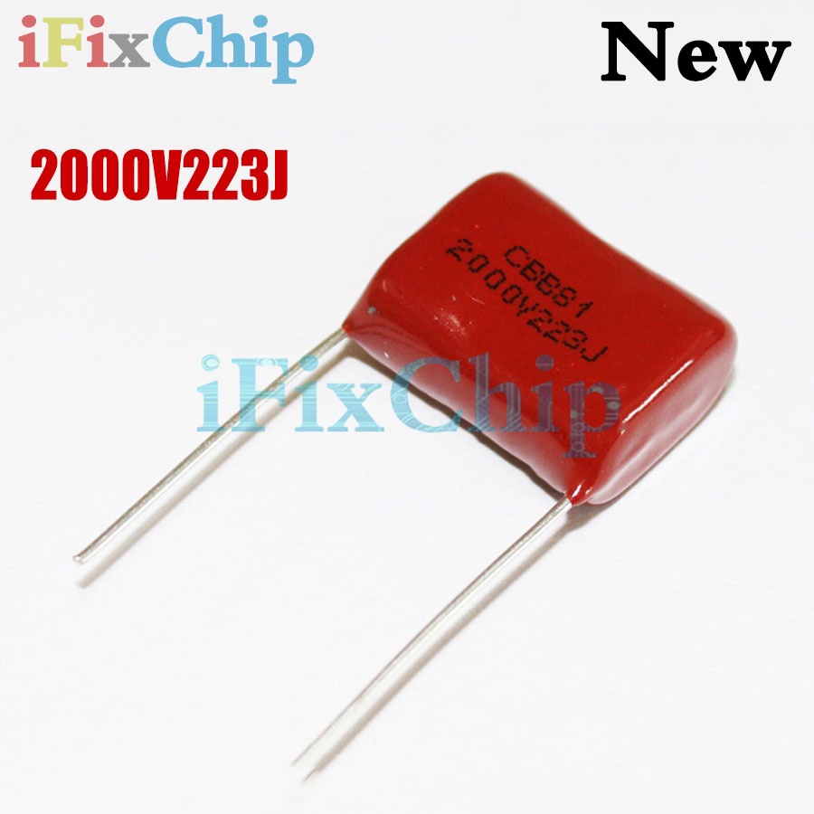 Bộ 10 Tụ Điện 2000V223J 2KV 22NF 0.022UFCBB Pitch 20mm 2000V 223J CBB