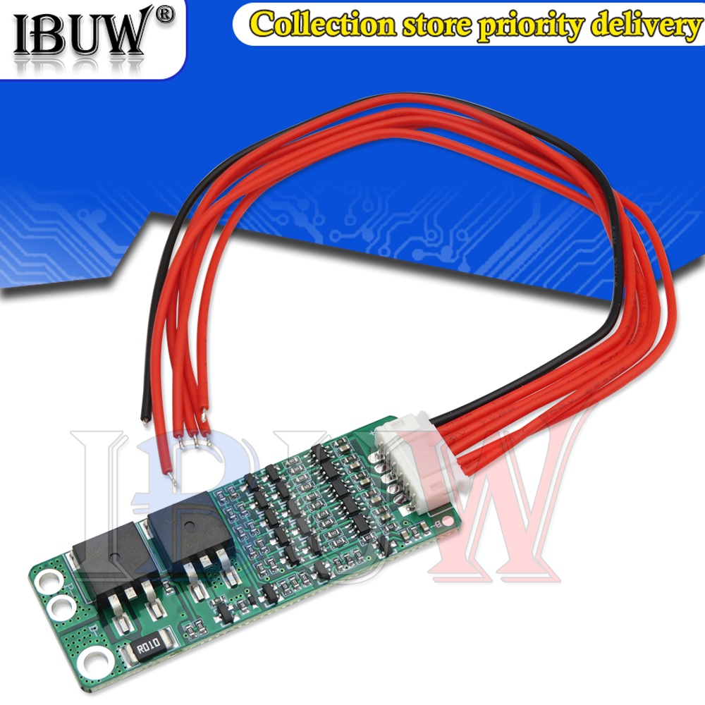 1 Bảng Mạch Bảo Vệ Sạc Pin Lithium 18650 BMS 5S 15A Li-ion Lithium 18650 Kèm Dây Cáp