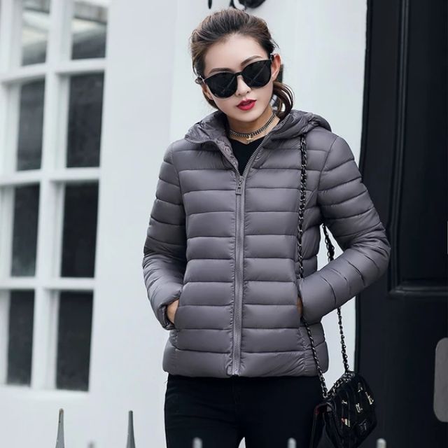 Áo phao nữ dáng ngắn siêu nhẹ AP1