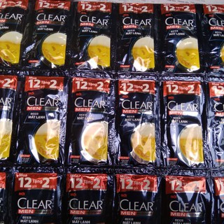 (dây 14)DÂY DẦU GỘI ĐẦU CLEAR MEN BEER MÁT LẠNH 14x5G