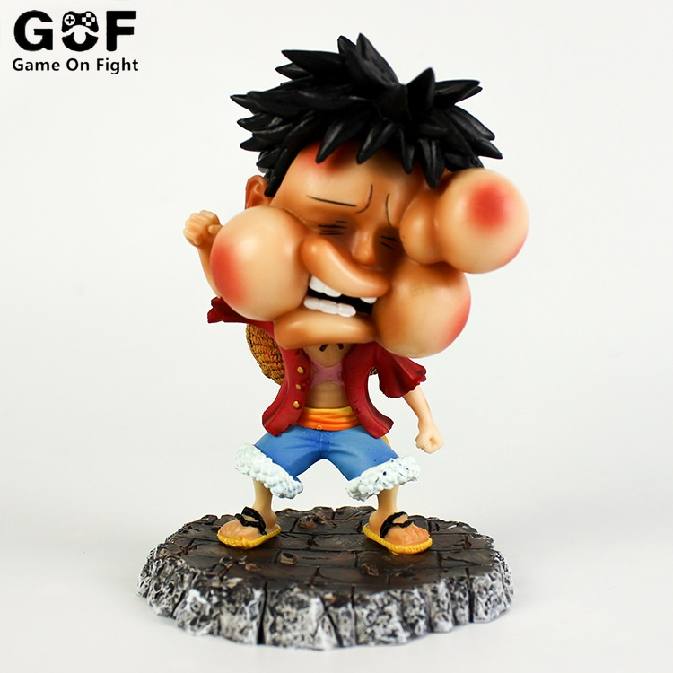 Mô hình nhân vật Luffy hoạt hình One Piece tiện dụng để trang trí