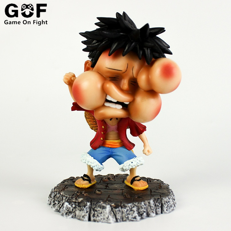 Mô hình nhân vật Luffy trong One Piece trang trí