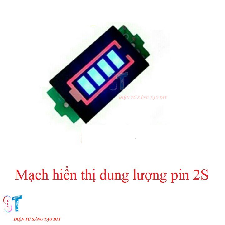 MẠCH BÁO DUNG LƯỢNG PIN 1S, 2S, 3S, 4S, 6S