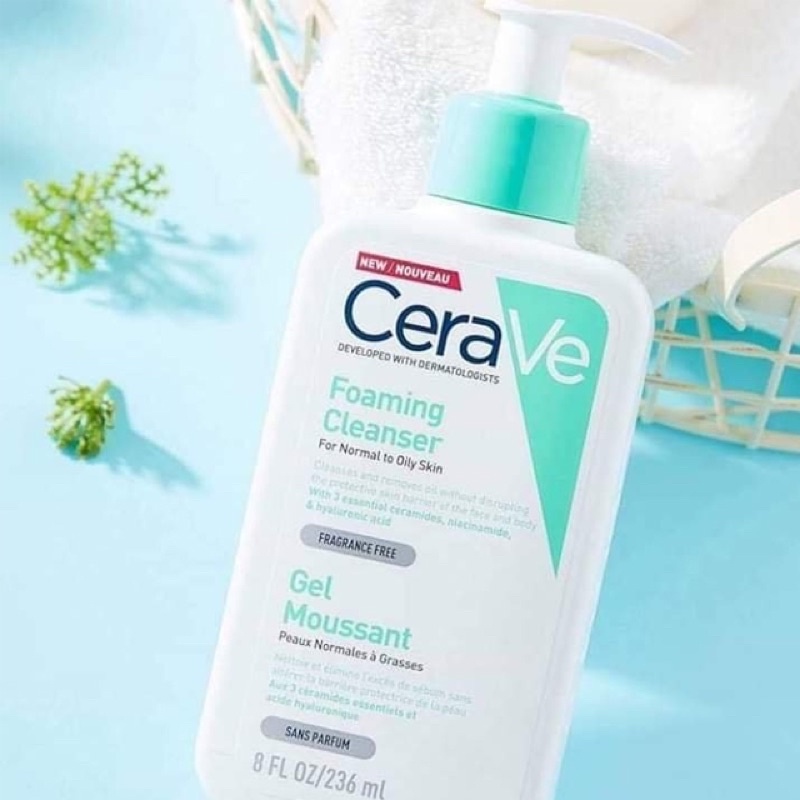 SỮA RỬA MẶT CERAVE CHO DA DẦU 236ML