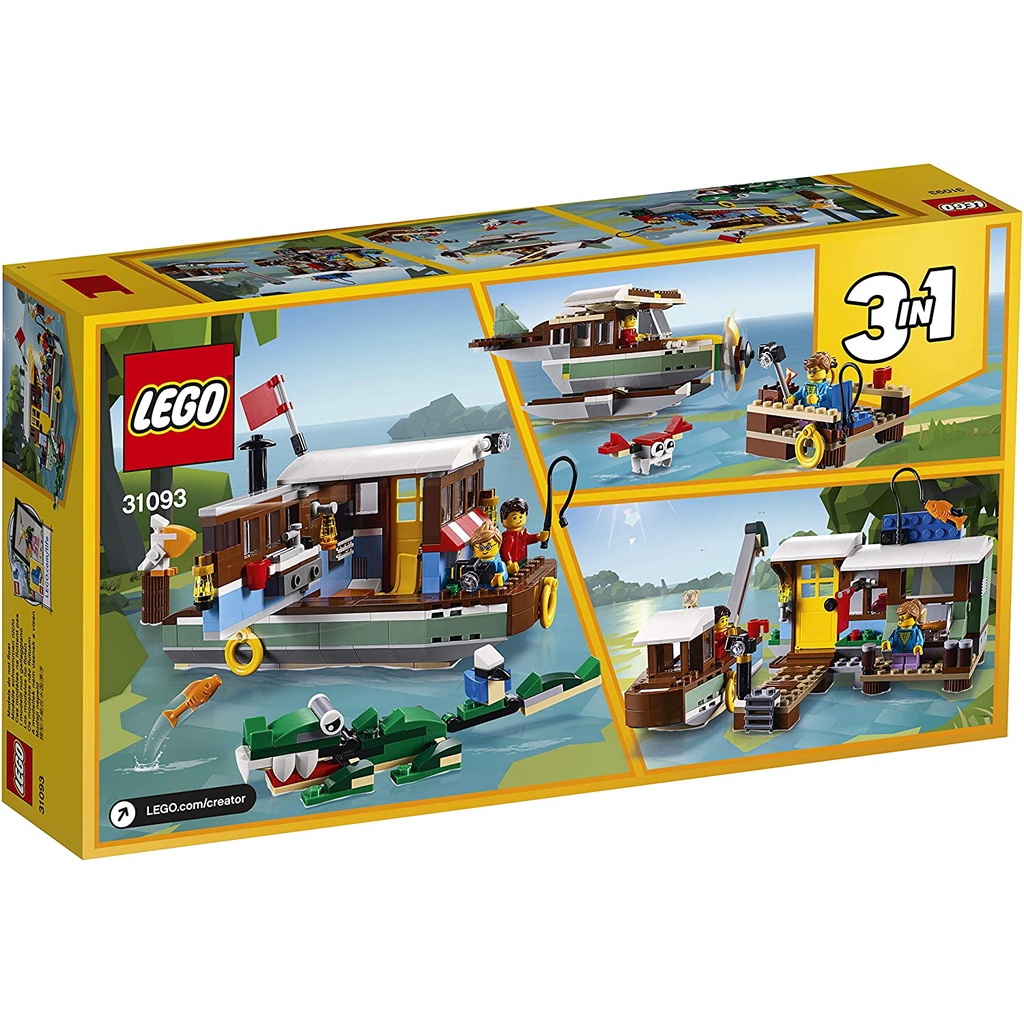 Đồ chơi LEGO Creator nhà thuyền trên sông 31093