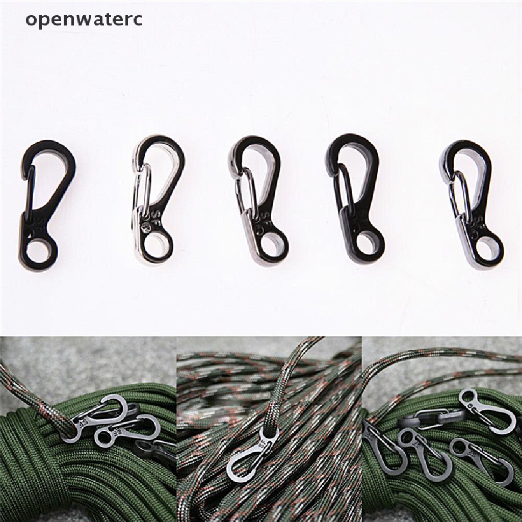 Bộ 5 Móc Khóa Dây Lò Xo Mini Tiện Dụng Khi Leo Núi