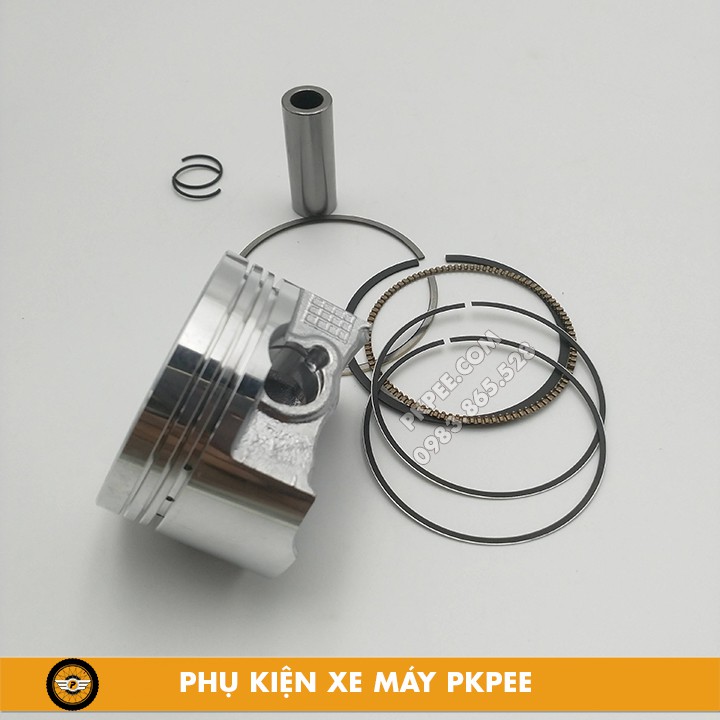 Trái Piston Đúc 58mm Đầu Cao Vario 125-150