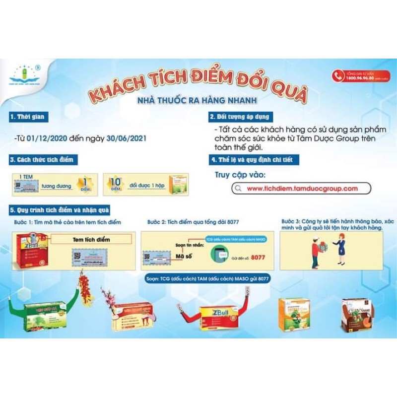 VIÊN GIẤP CÁ TRISUTA 30v