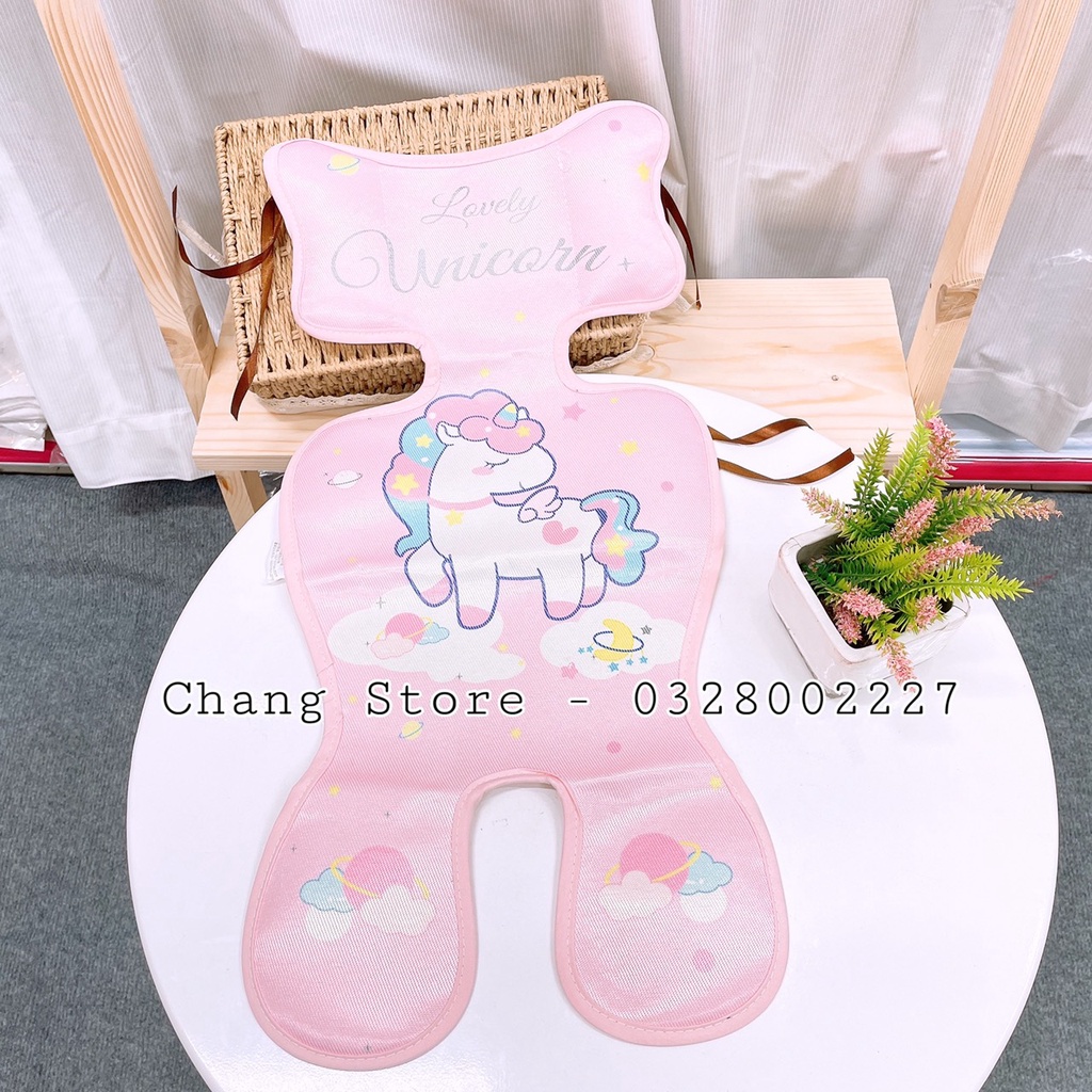Lót xe đẩy điều hòa 3d cho bé