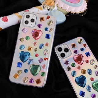 Ốp lưng hạt đá lấp lánh bling bling