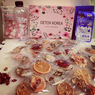 Combo 5 set Detox Korea - Detox hoa quả sấy