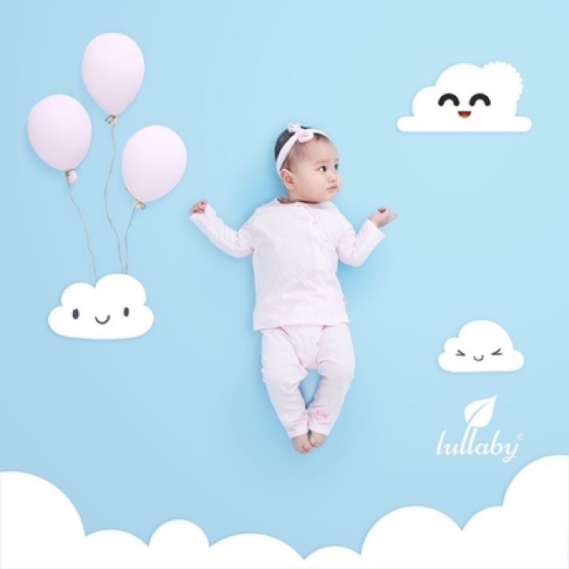 Bộ cài khuy lệch tay dài Lullaby