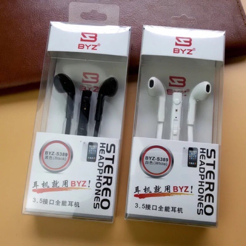 Tai nghe BYZ S-389 dây dẹt chống rối bảo hành 6 tháng