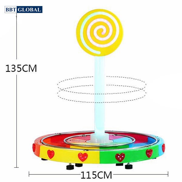 Đồ chơi đu quay điện cho trẻ em khu vui chơi BBT Global 5013