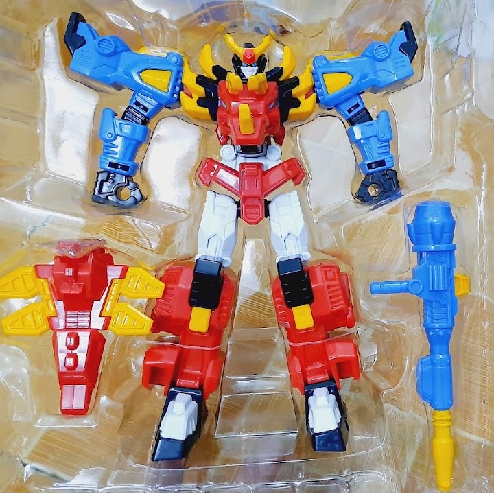 Mô hình robot miniforce mùa 1 Tyranno Sấm Sét / Preta Hỏa Thần đồ chơi trẻ em biệt đội siêu nhân nhí (không biến hình)