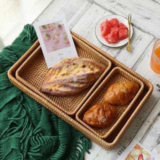 Khay mây guột đựng đồ ăn